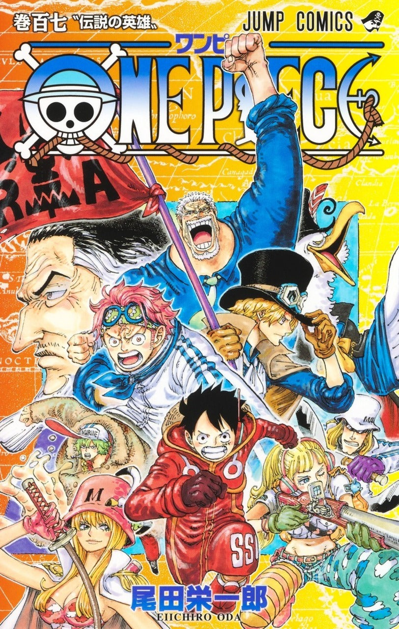 ONE PIECE 単行本 1-107巻 Manga One Piece 107 Japanese Version