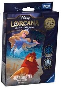 disney lorcana: the first chapter starter deck Lorcana Emerald & Ruby Style:Aladdin Release_Final Fantasy DISNEY - Lorcana -