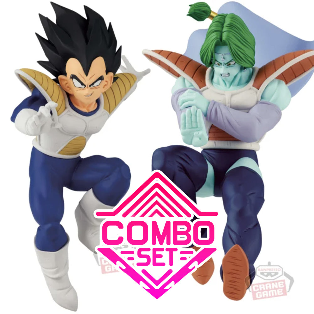 Vegeta VS Zarbon Dragon Ball Z Match Makers Special Set Figure