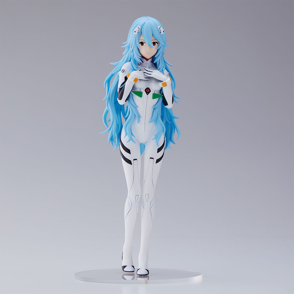 Figurine Ayanami Rei Evangelion 14cm - PVC Cheveux Bleus | Décoration Bureau Collection Anime