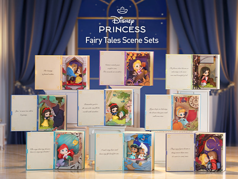 Figurine Disney Princess Fairy Tale Series Scenes Ver. Popmart Disney