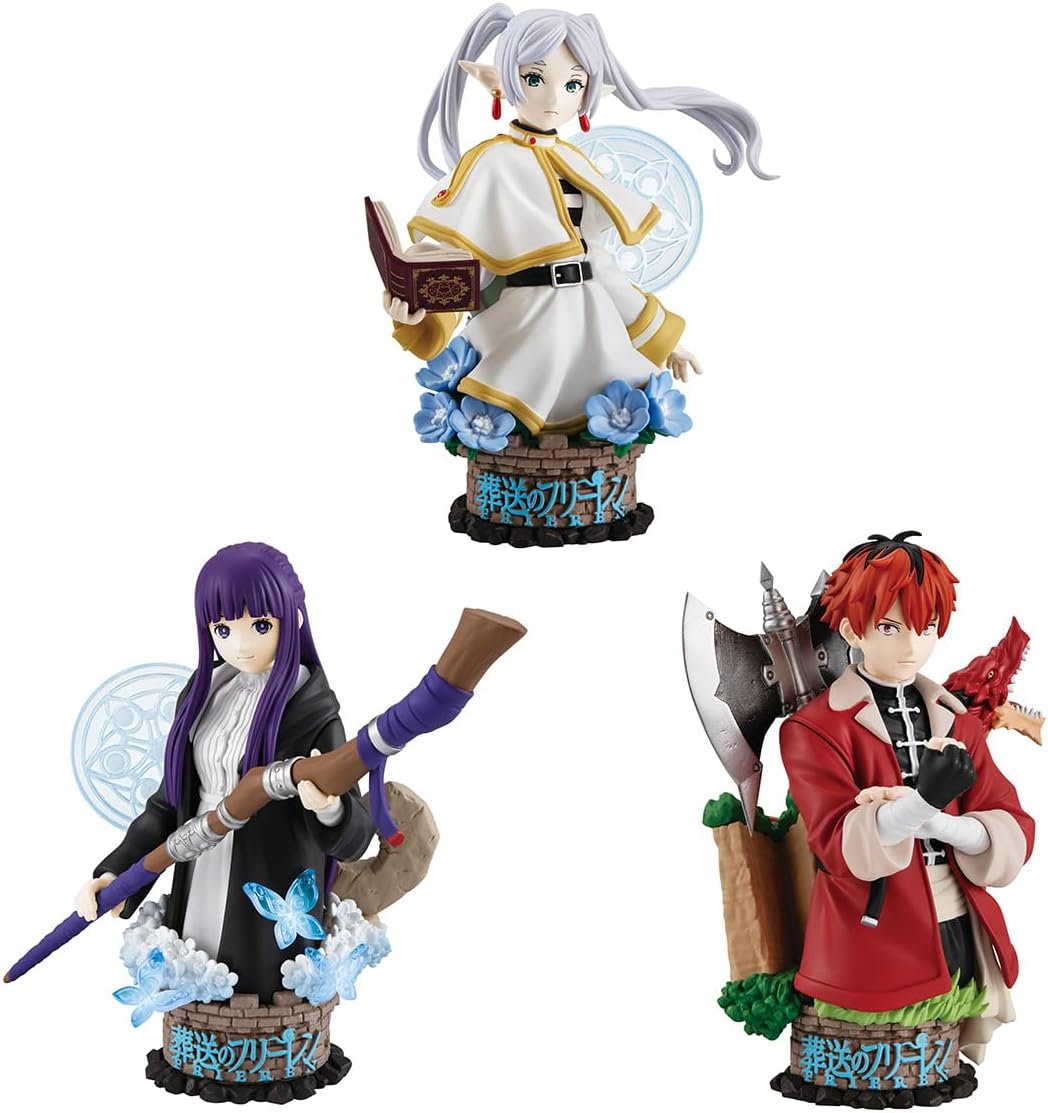 FRIEREN Figure Set フリーレンフィギュアセット Frieren & Fern & Stark PetiTrama EX Frieren Figure Complete Se