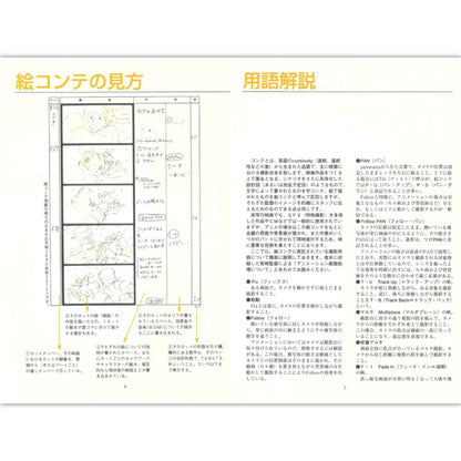 Artbook Storyboard Laputa Le Chateau dans le Ciel