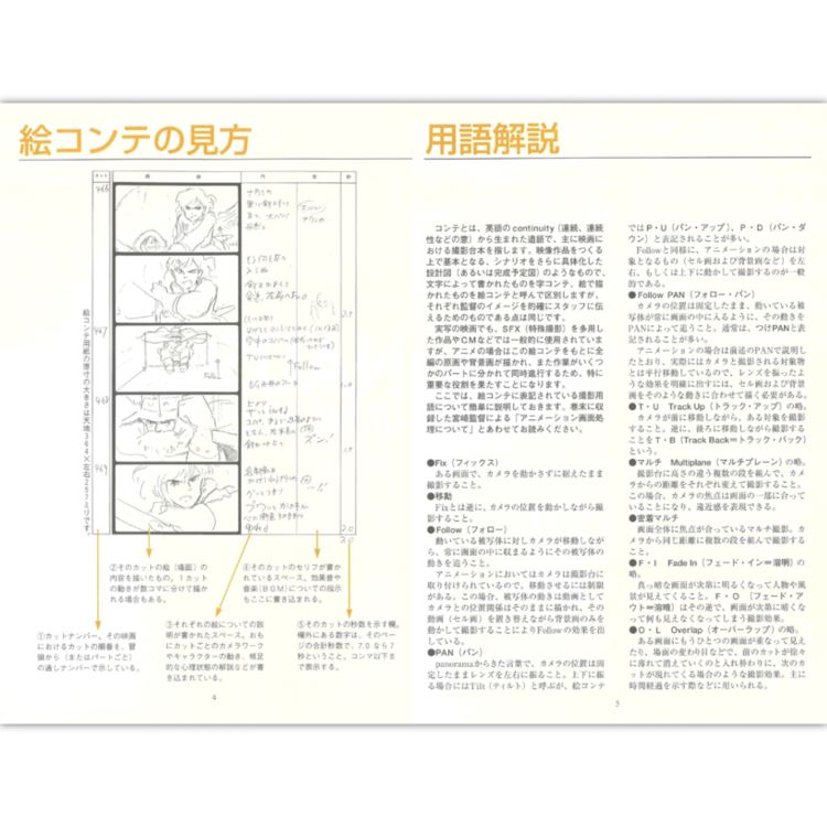 Artbook Storyboard Nausicaa de la Vallee du Vent