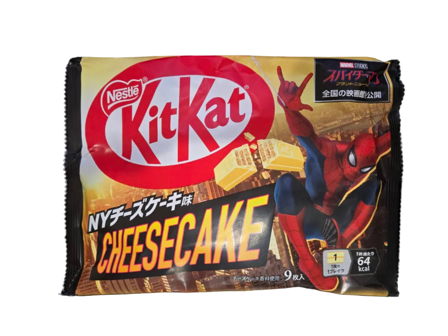 KitKat New York Cheesecake Spiderman 9Pcs Au Choix