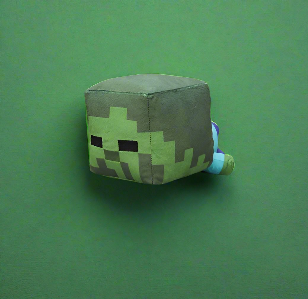 Peluche Zombie Minecraft