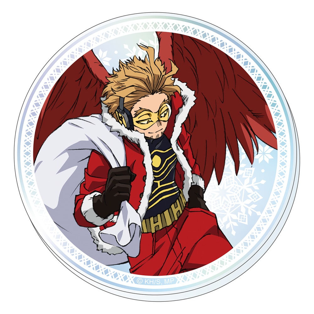 Acrylique Coaster Hawks Christmas 2024 Ver. My Hero Academia