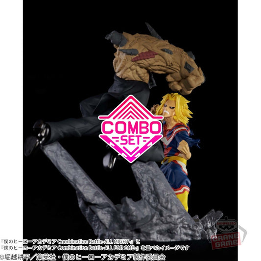 Figurine All Might Vs All For One Combination Battle My Hero Academia Combo Set