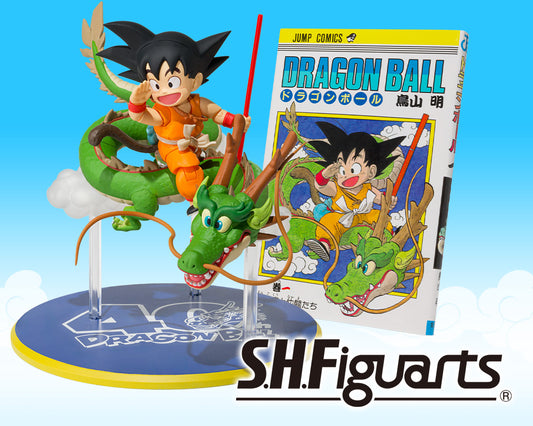 Figurine Goku & Shenron 40th Anniversary S.H. Figuarts Dragon Ball