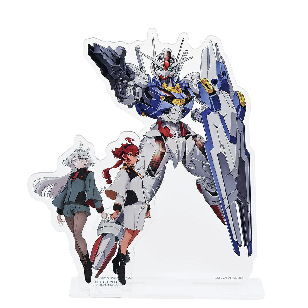 Acrylique Stands Suletta & Miorine (B) Ichiban Kuji Witch of Mercury Mobile Suit Gundam