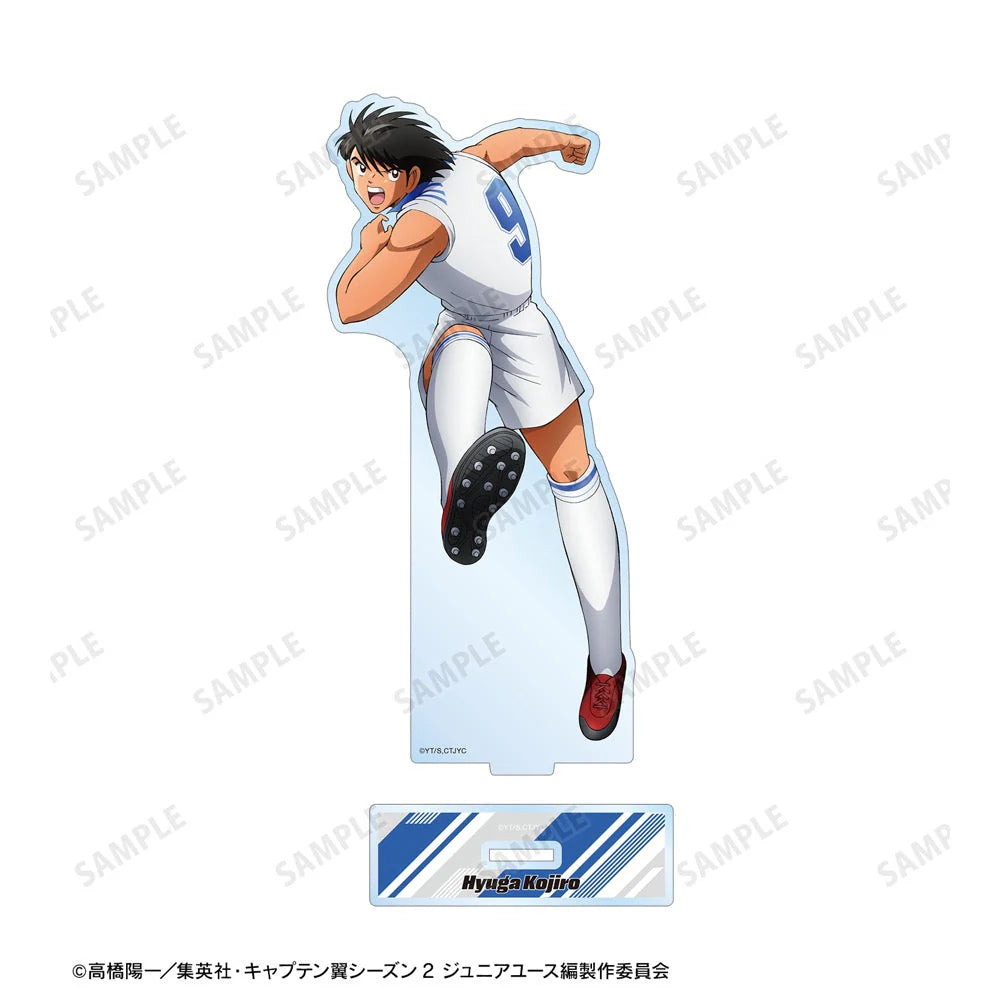 Big Acrylique Stand Kojiro Hyuga Saison 2 Junior Youth Edition Captain Tsubasa