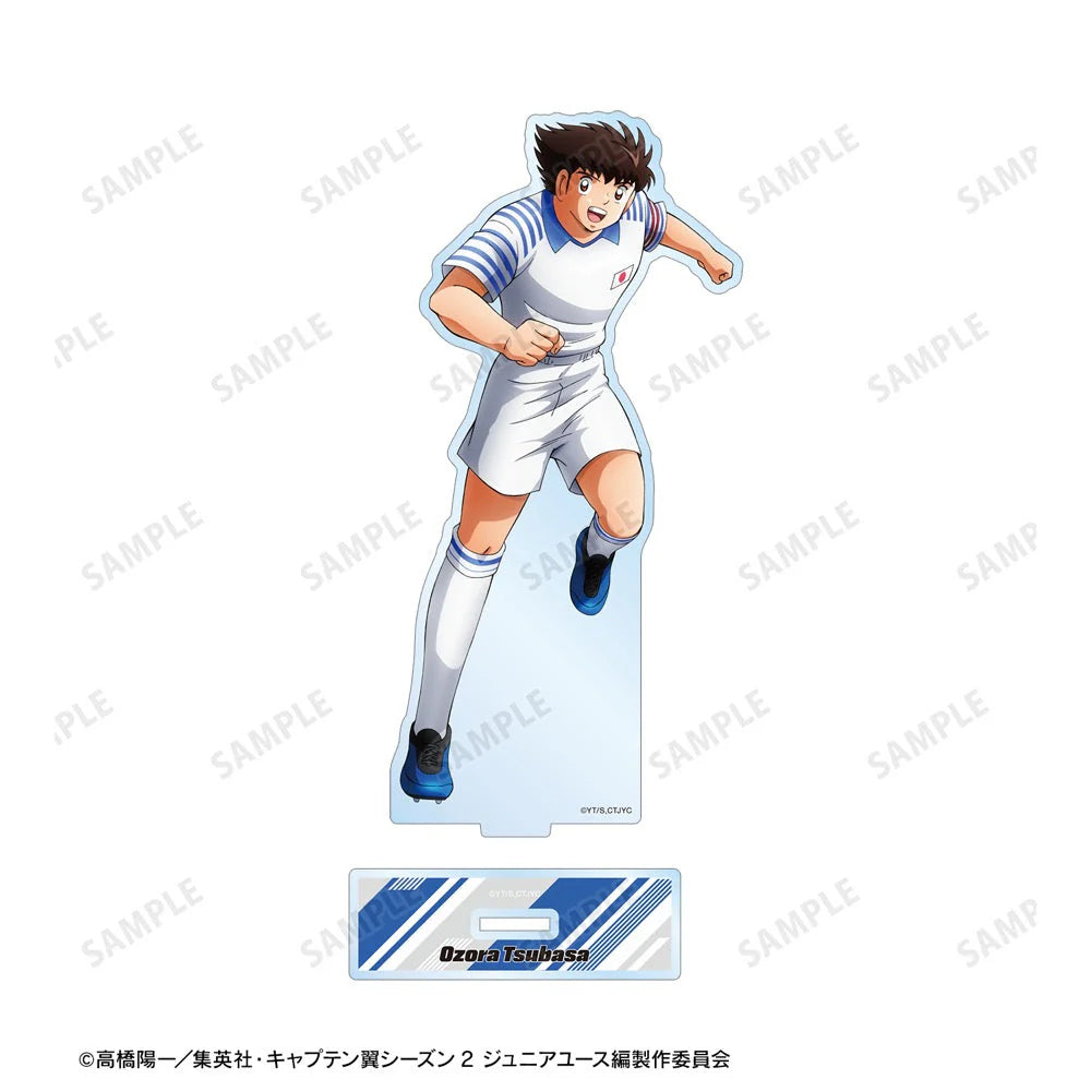 Grande supporto in acrilico Tsubasa Ozora Stagione 2 Junior Youth Edition Captain Tsubasa 