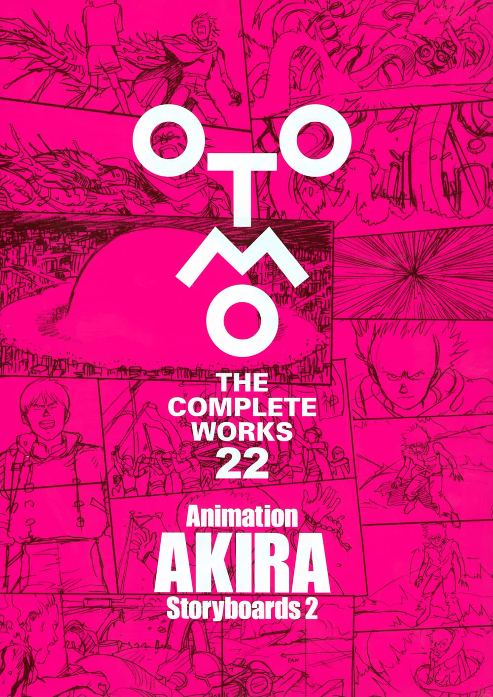 Artbook Akira Storyboards 2 Otomo The Complete Works