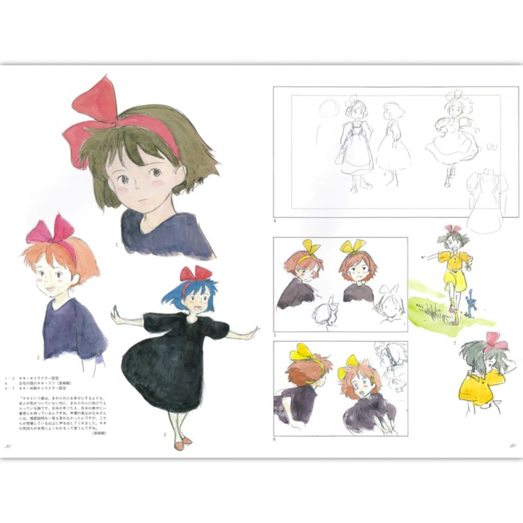 Artbook Studio Ghibli : The Art of Kiki's Delivery Service / Kiki La Petite Sorciere