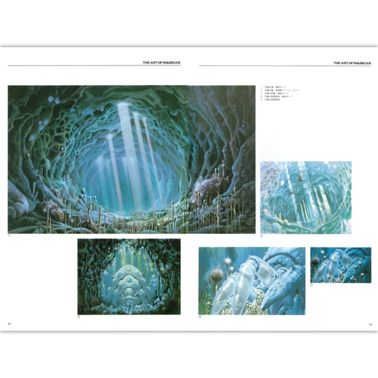 Artbook Studio Ghibli : The Art of Nausicaa