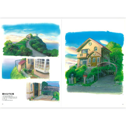 Artbook Studio Ghibli : The Art of Ponyo On The cliff By The Sea / Ponyo Sur La Falaise