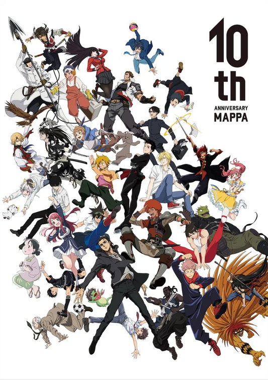 Artbook Mappa Showcase 10 Th Anniversary Limited