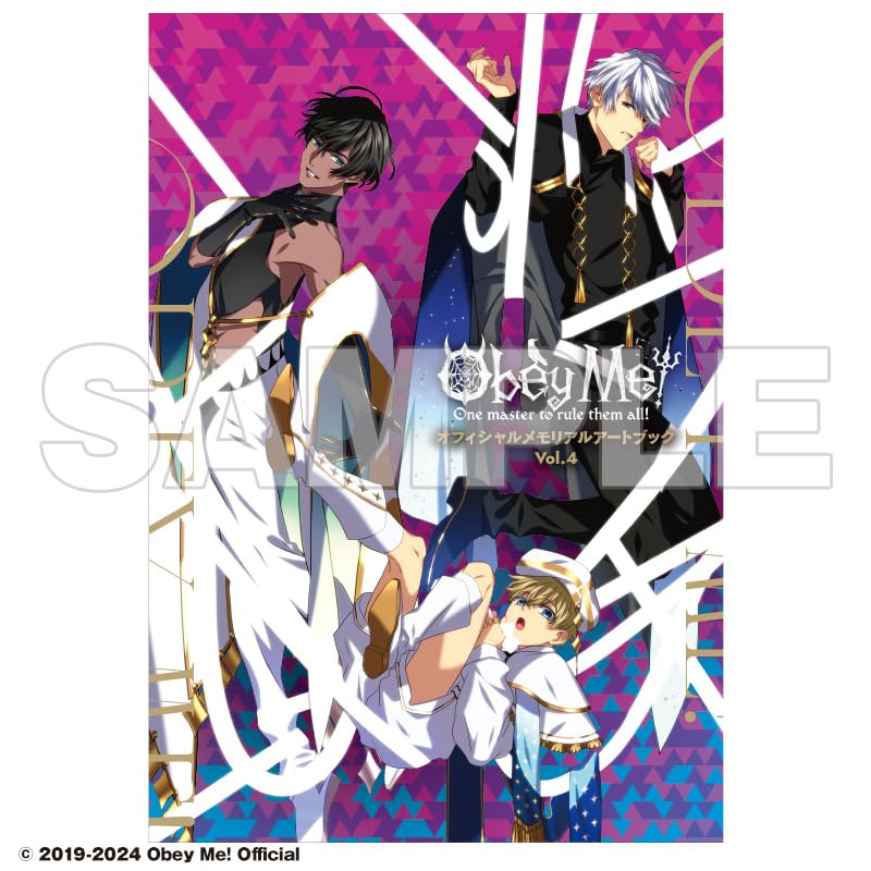 Artbook Obey Me Official Memorial Artbook Vol.4