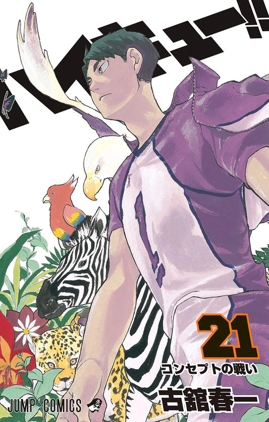 Manga Haikyuu 21 Version Japonaise