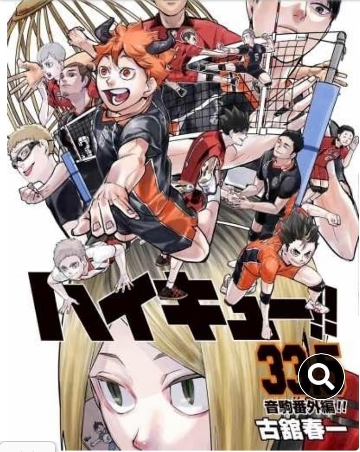 Manga Haikyuu 33.5 Version Japonaise