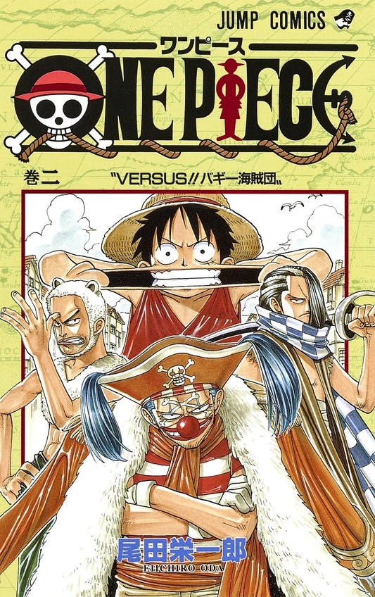 Manga One Piece 002 Version Japonaise