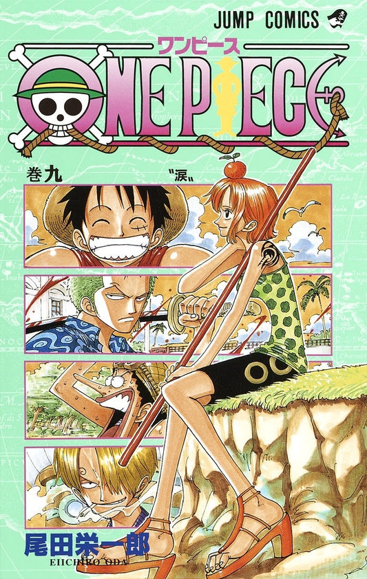 Manga One Piece 009 Version Japonaise