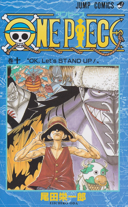 Manga One Piece 010 Version Japonaise