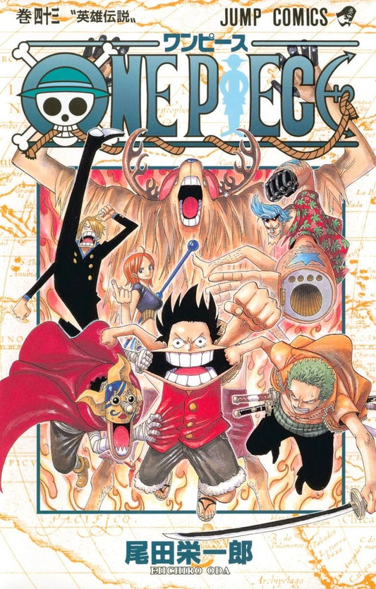 Manga One Piece 043 Version Japonaise
