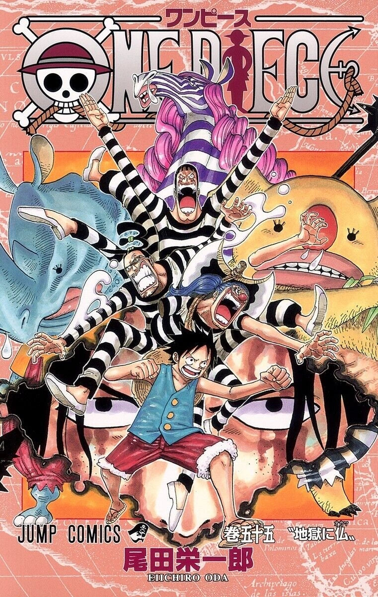 Manga One Piece 055 Version Japonaise