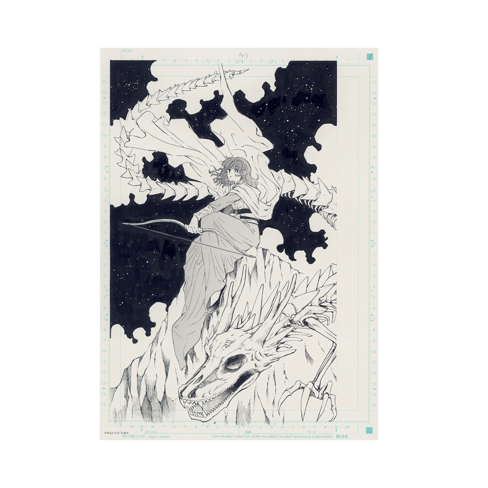 Genga Manuscript Akatsuki no Yona 20th Anniversary Exhibition Choice