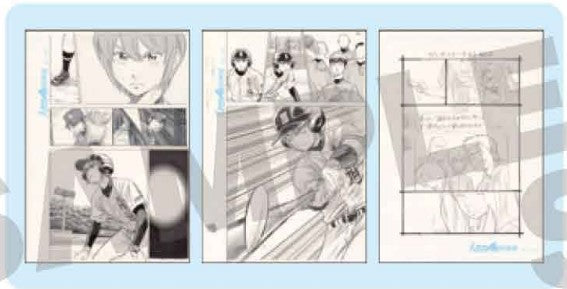 Genga Manuscript Ace of Diamond Exhibition Act II Au Choix Set 3Pcs