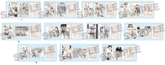 Genga Manuscript Ace of Diamond Exhibition Act II Au Choix Set 3Pcs