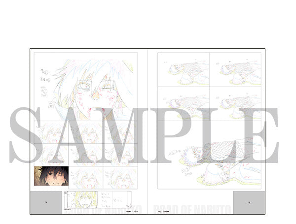 Artbook Road of Naruto Original Artwork Collection TV Anime 20th Anniversary Naruto