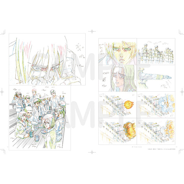 Artbook Attack on Titan The Final Season Part 2 Key Animation
