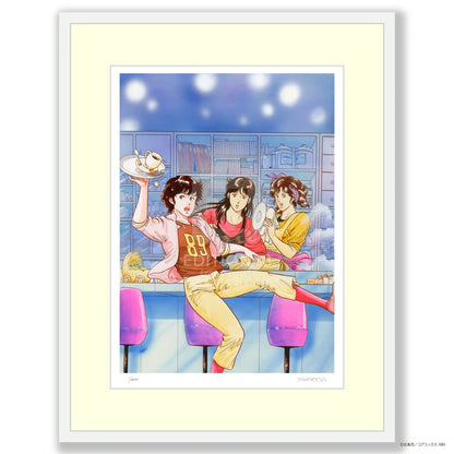 Tableau Signee Cat's Eyes 40th Anniversary Original Art Exhibition Au Choix