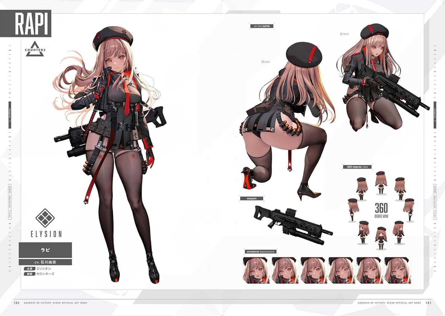 Artbook Nikke Official Art Book Nikke Goddess Of Victory