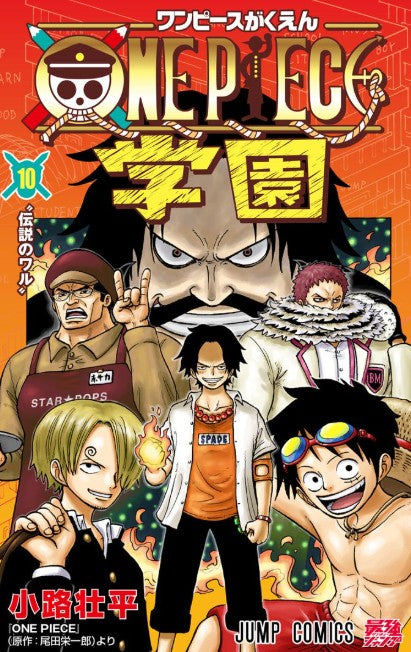 Manga One Piece Gakuen Vol.10 Version Japonaise