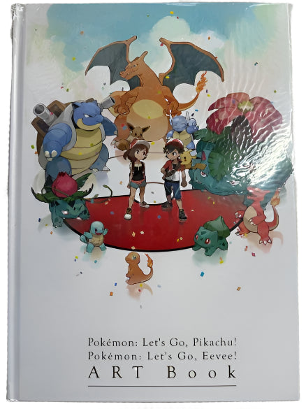 Artbook Pokemon Let's Go Pikachu Art Book