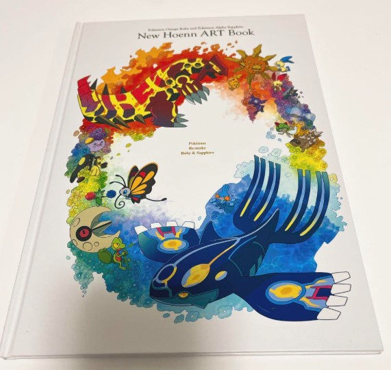Artbook Pokemon Rubis & Saphir New Hoen Art Book