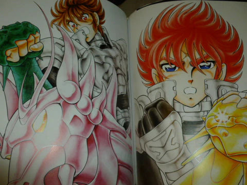 Artbook Saint Seiya Burning Blood Masami Kurumada 23th Anniversary Ill Artbook Saint Seiya Burning Blood Masami Kurumada 23th Anniversary Ill