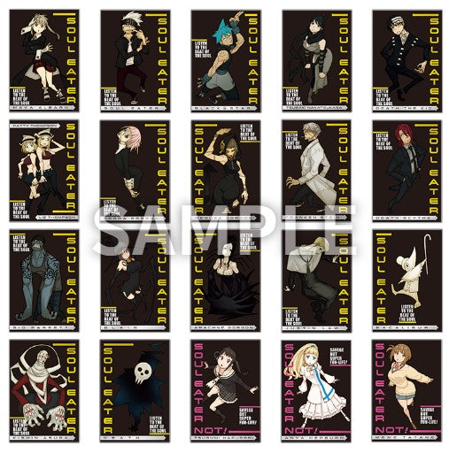 Carte Postal Métallique Soul Eater 20th Anniversary Exhibition