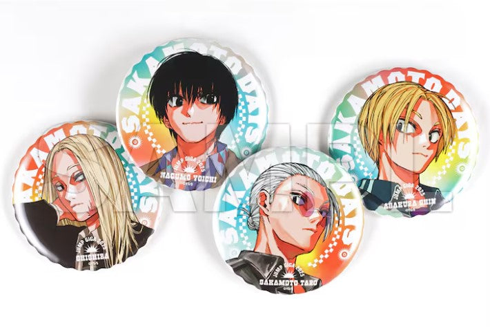 Acrylique Stand Sakamoto Days Giga Jump Spring 2025 Set 4Pcs & Badges 4Pcs