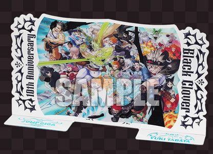 Shonen Jump Giga Summer 2025 Black Clover Acrylique Stand & Illustration Cards