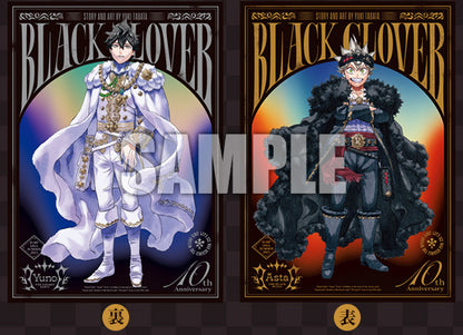 Shonen Jump Giga Summer 2025 Black Clover Acrylique Stand & Illustration Cards