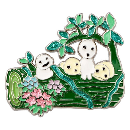 Broche en métal Kodama Princess Mononoke Ghibli