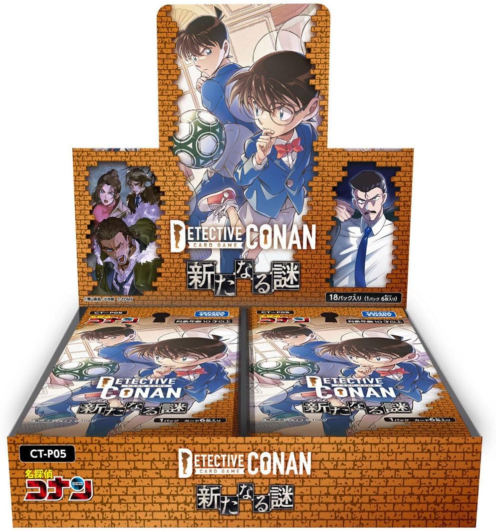 Display Detective Conan CT-P05 New Mystery Detective Conan Card Game