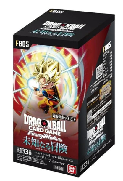 Display Dragon Ball FB05 New Adventure Dragon Ball Fusion World