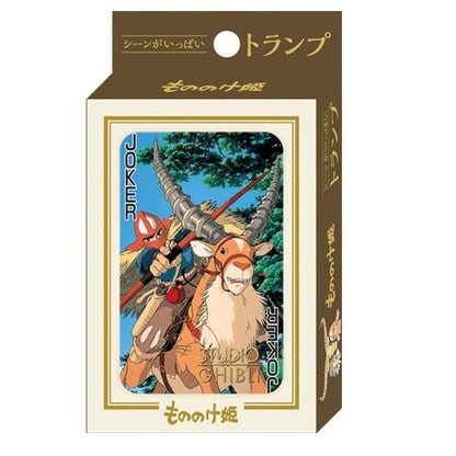 Cartes à jouer Princesse Mononoké (56pcs) Ghibli