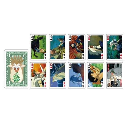 Cartes à jouer Princesse Mononoké (56pcs) Ghibli