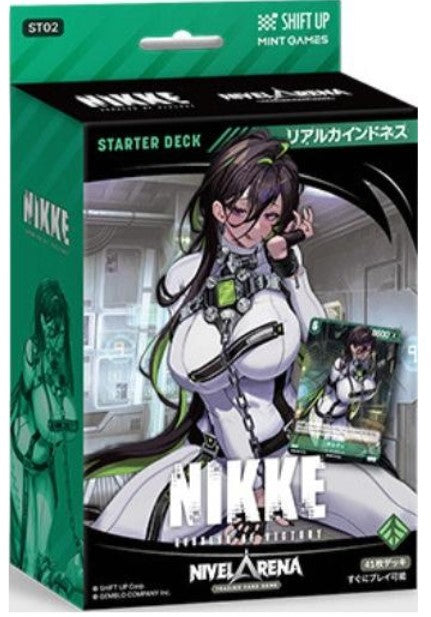 Starter Deck Nikke Goddess Of Victory Nivel Arena ST-02 Real Kindness Attribute Earth